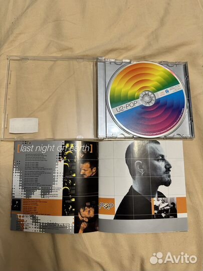 Фирменные cd диски U2