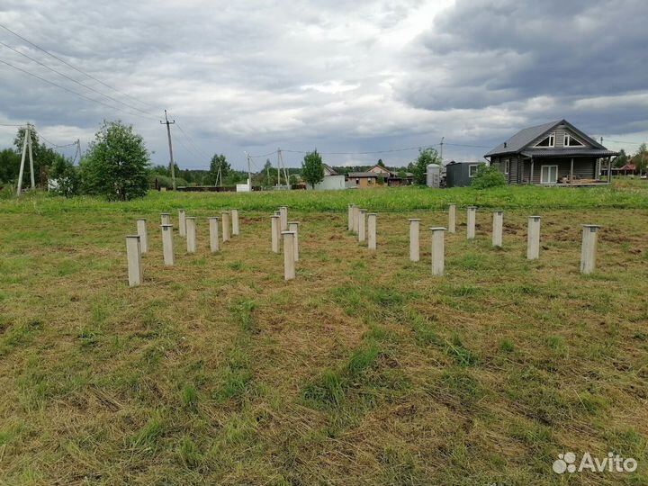 Сваи жб / фундамент на сваях