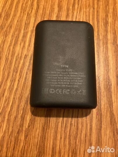 Внешний аккумулятор TFN enigma 10000