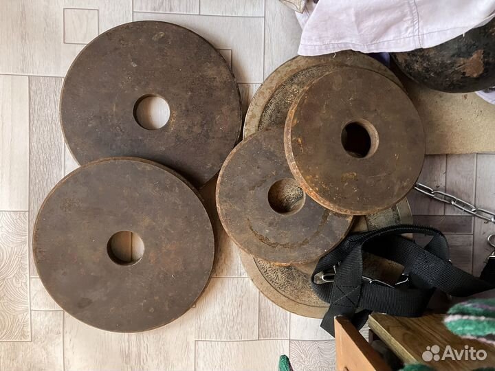 Гриф для штанги 20 кг и блины