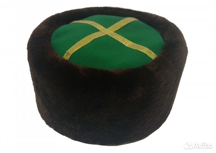 Кубанка из бурого мутона Лисенко