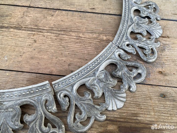 Рамка для зеркала СССР силумин винтаж 15