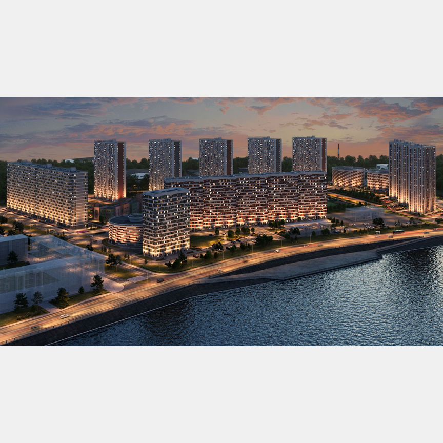 1-к. квартира, 36,7 м², 9/25 эт.