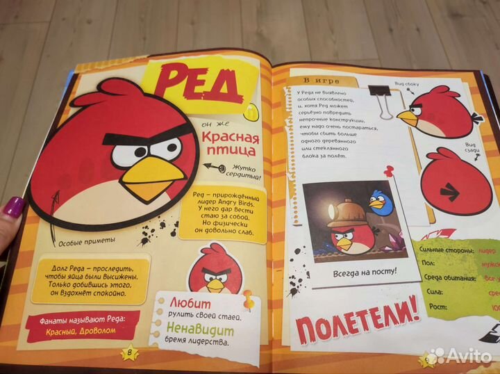 Книга Angry Birds Секретные материалы
