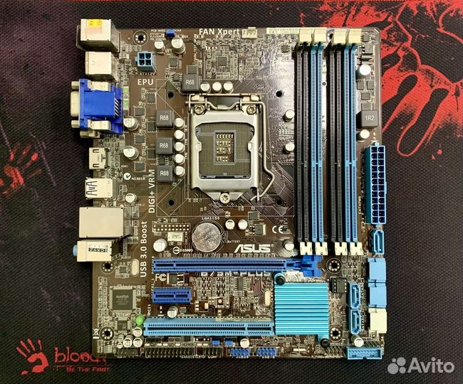 Asus b75m plus LGA 1155