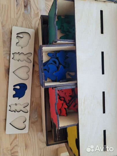 Деревянные игрушки для малышей