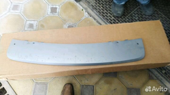 Нижняя облицовка заднего бампера на бмв Х5 Е70