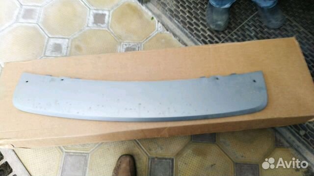 Нижняя облицовка заднего бампера на бмв Х5 Е70