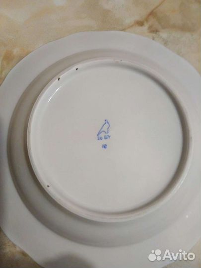 Тарелки Дулево СССР