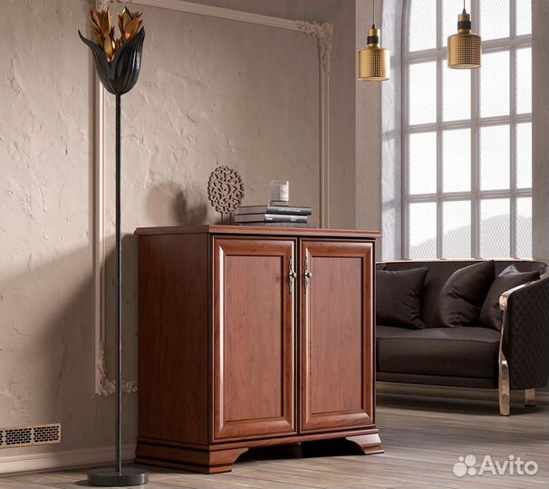 Тумба kentaki KOM 2D каштан