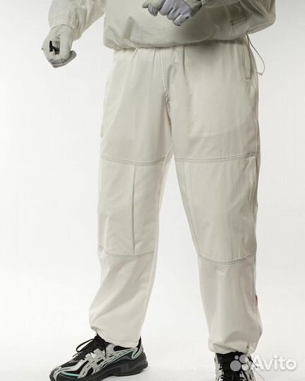 Штаны Nike Supreme белые