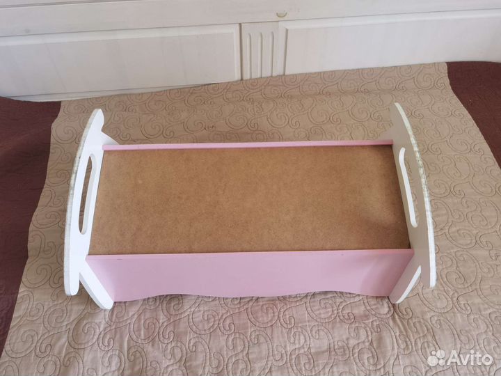 Кроватка для кукол игрушечная