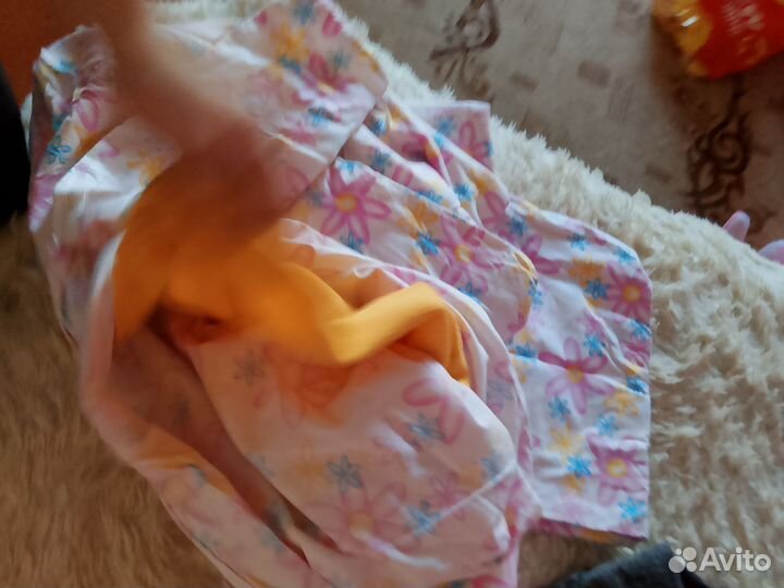 Постельное в кроватку с одеялом