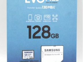Карта памяти micro SD 128GB Samsung EVO Plus