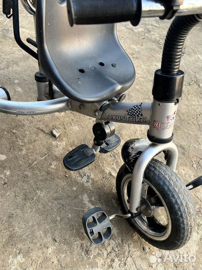 Велосипед с ручкой lexus trike