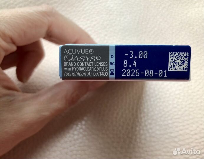 Линзы контактные acuvue oasys двухнедельные