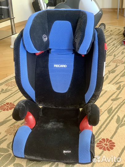 Детское автокресло recaro Monza 15 до 36кг