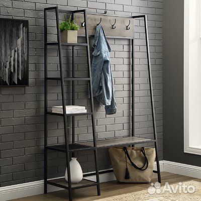 Прихожая в стиле лофт