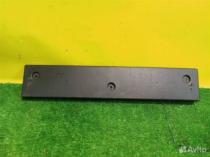 Накладка переднего бампера под номер Hyundai Sant