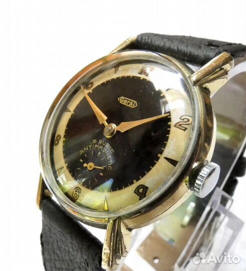 Часы Gersi Германия, 1940х, трофейные