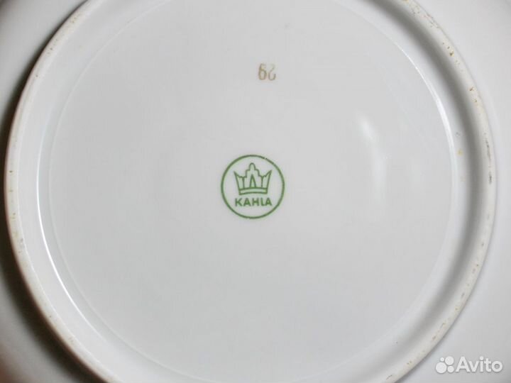 7 предметов из столово-чайного сервиза Kahla Роза