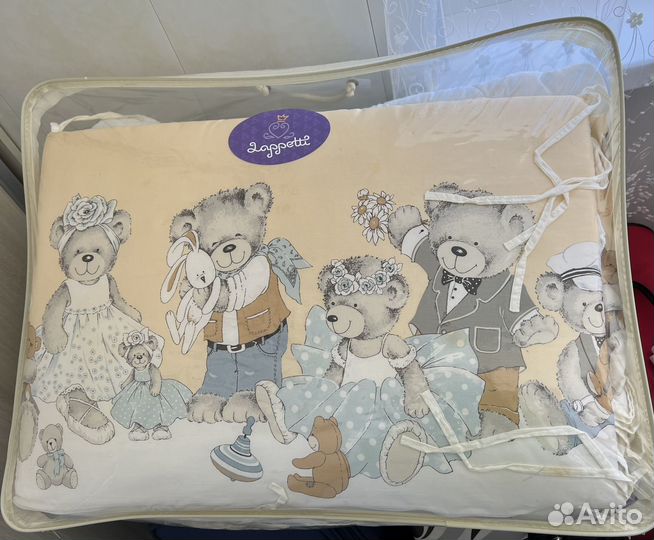 Бортики в детскую кроватку