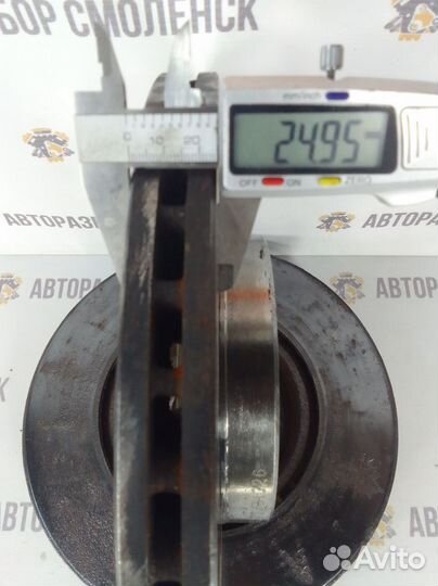 Диски тормозные передние Volkswagen Passat B6 (200