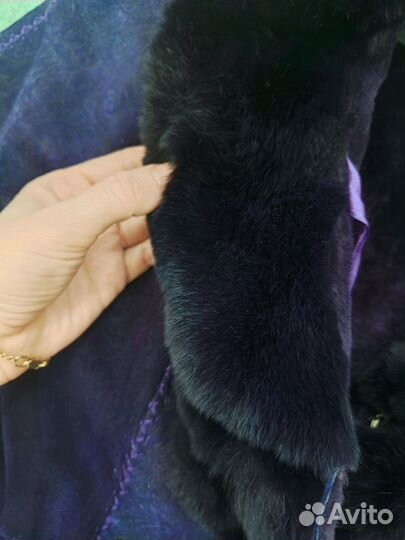 Дубленка женская р 42