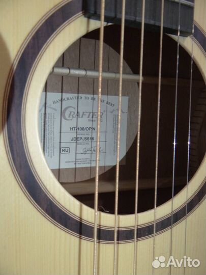 Акустическая гитара crafter HT-100