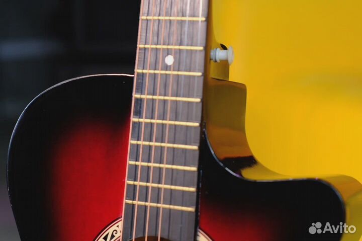 Акустическая гитара Cowboy + Чехол