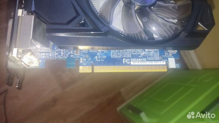Видеокарта Gtx 750 Ti 2GB