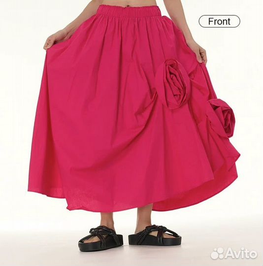 Юбка бохо дизайнерская