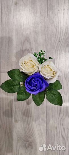 Букет из мыльных цветов