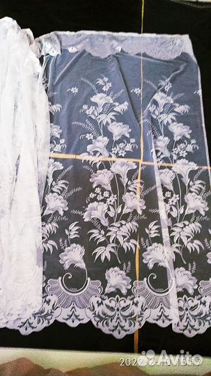 Тюль новый в.215 * ш.424