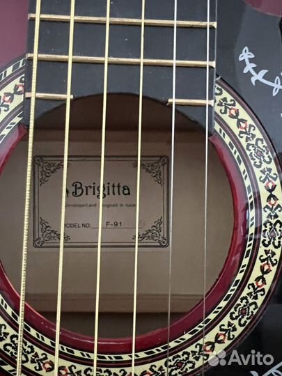 Классическая гитара brigitta F-91