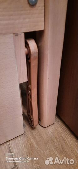 Кроватка детская с ящиком и маятниковым механизмом