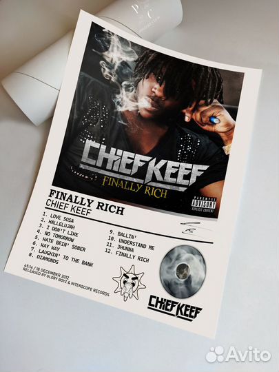 Постер Chief Keef - Finally Rich