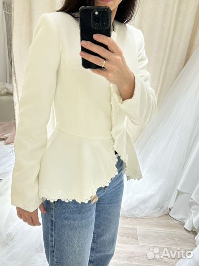 Свадебная шубка 40-42