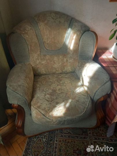 Набор мебели два кресла и раскладной диван