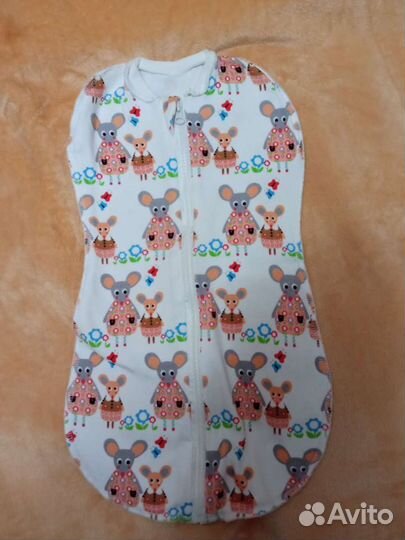 Кокон пелёнка для новорожденных