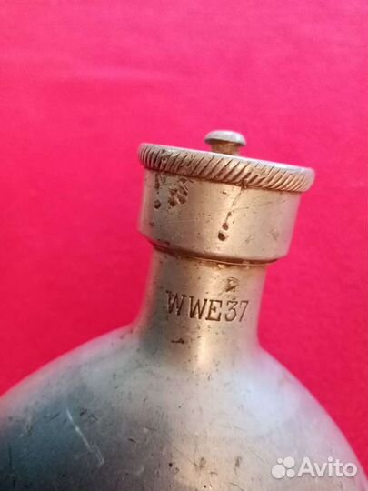 Фляжка немецкая алюминиевая