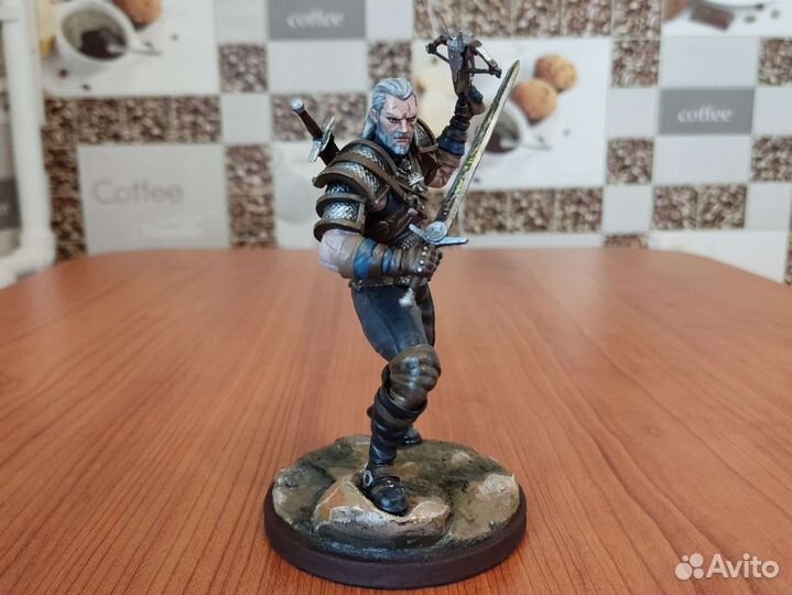 Фигурка Ведьмак Геральт Witcher 3