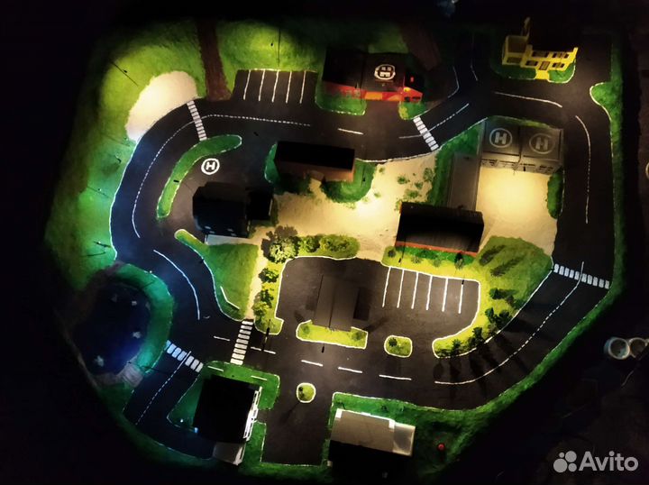 Макет города