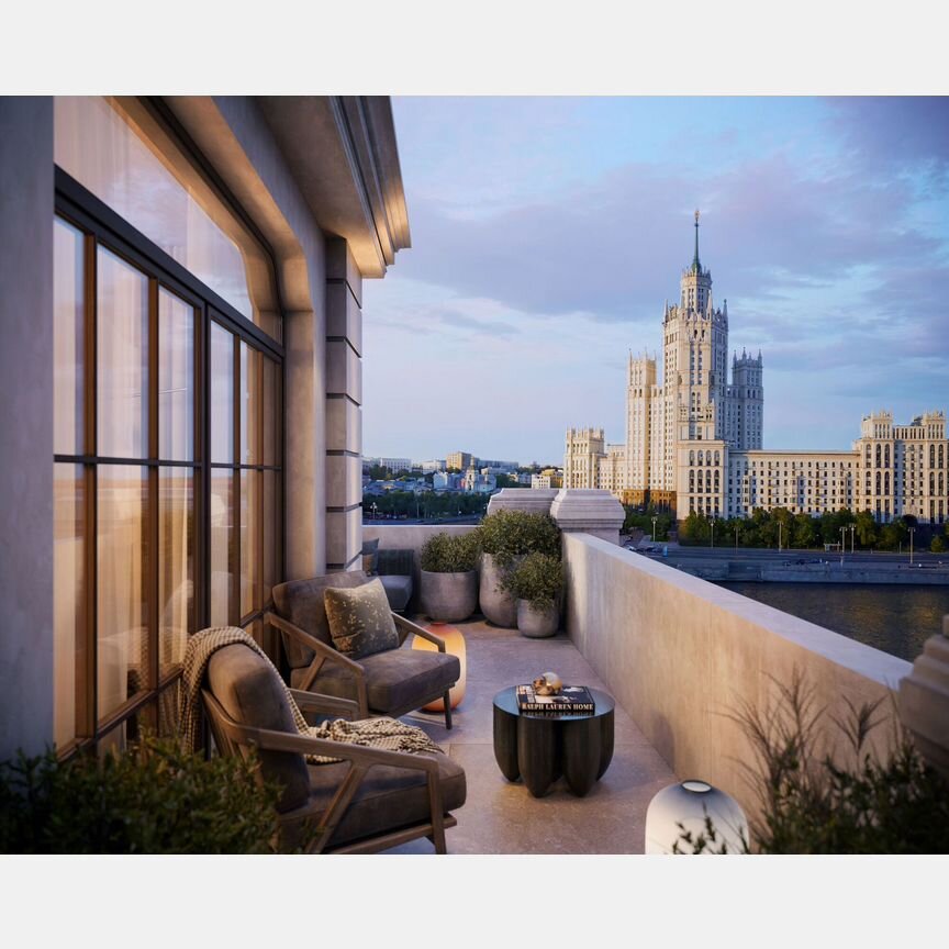 1-к. квартира, 57,6 м², 3/6 эт.