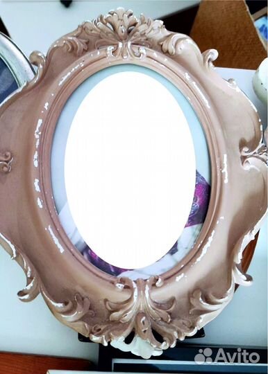 Фоторамки круглые и овальные