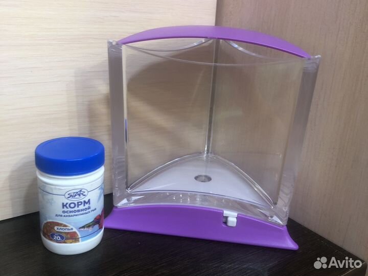 Аквариум для рыб +корм