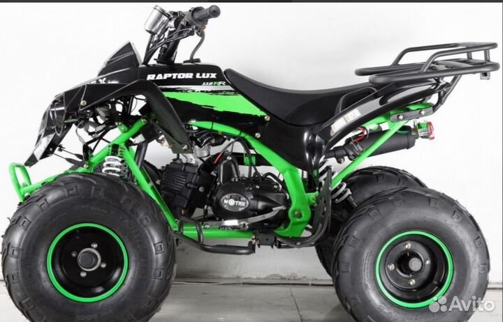 Квадроцикл бензиновый motax ATV Raptor LUX 125 сс