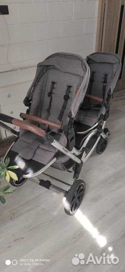 Коляска для двойни 2 в 1