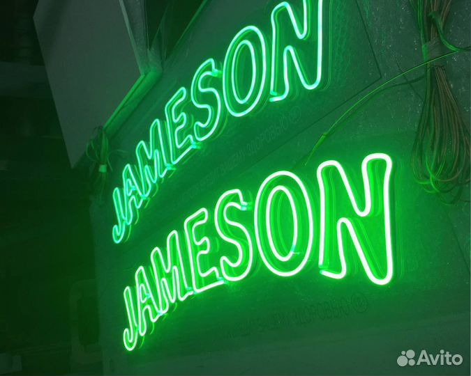 Объемные световые буквы, вывески