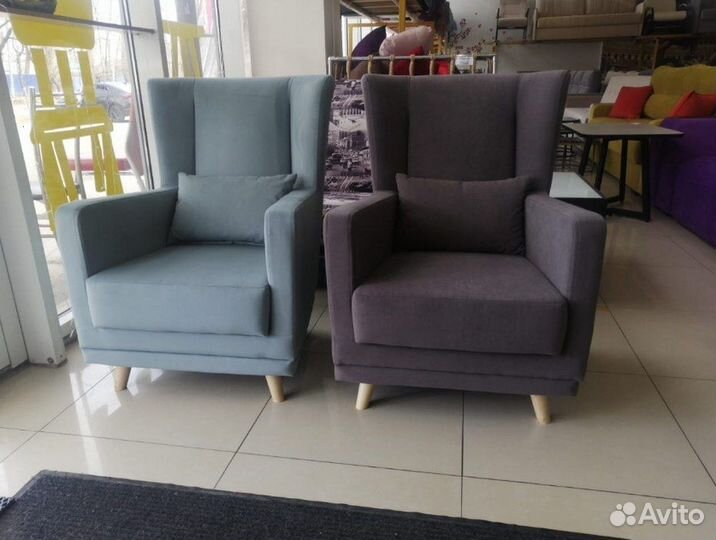 Кресло микровелюр «Комфорт-S»